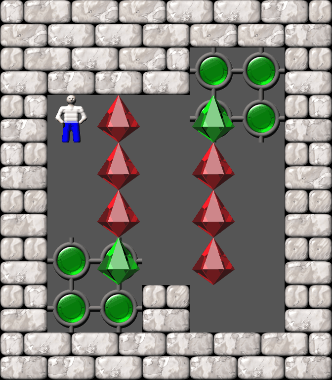 Sokoban More Bugs collections level 248